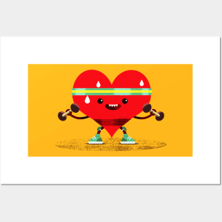 Strong Heart Posters and Art